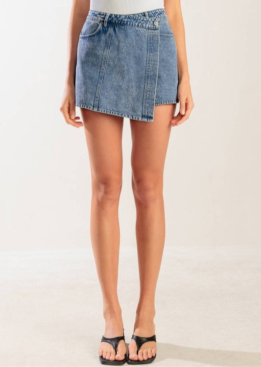 Zara Denim Skort