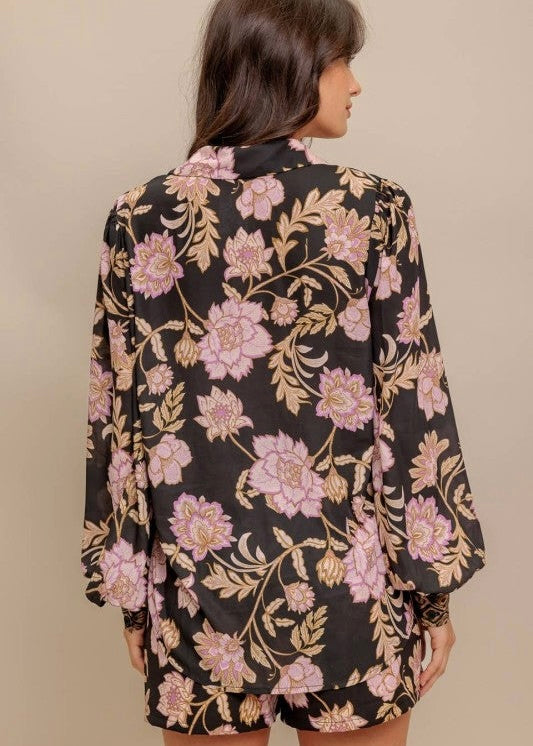 Alina Floral Top