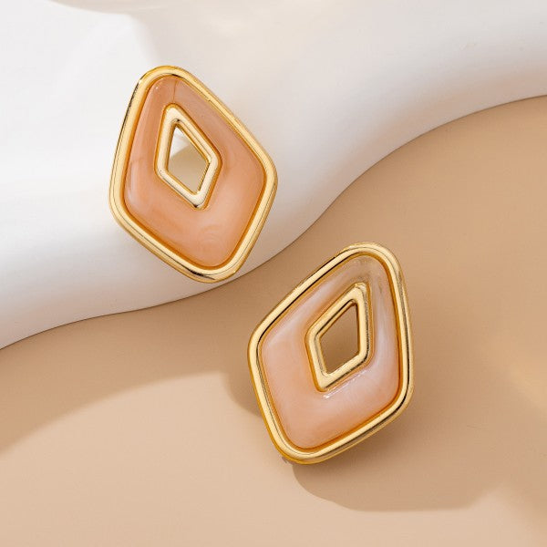 Marty Geometric Stud Earrings
