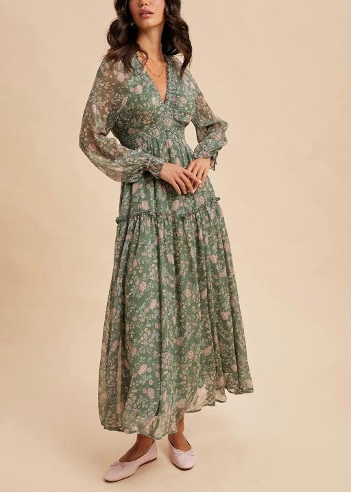 Harper Floral Maxi Dress