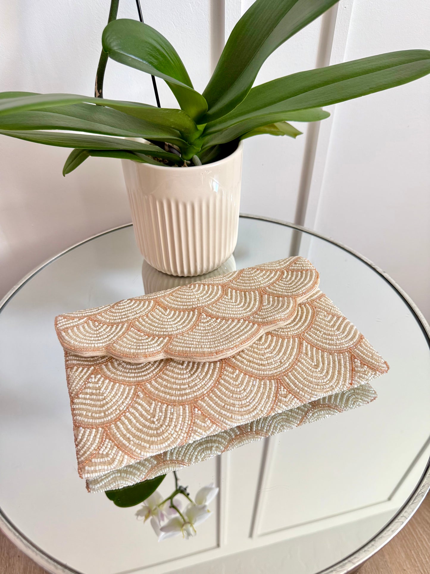 Handmade Linzy Clutch Bag- Available in 2 Colors