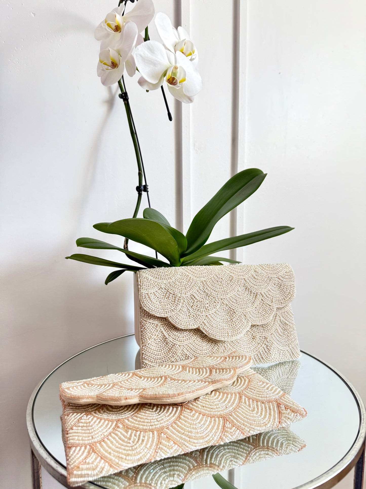 Handmade Linzy Clutch Bag- Available in 2 Colors