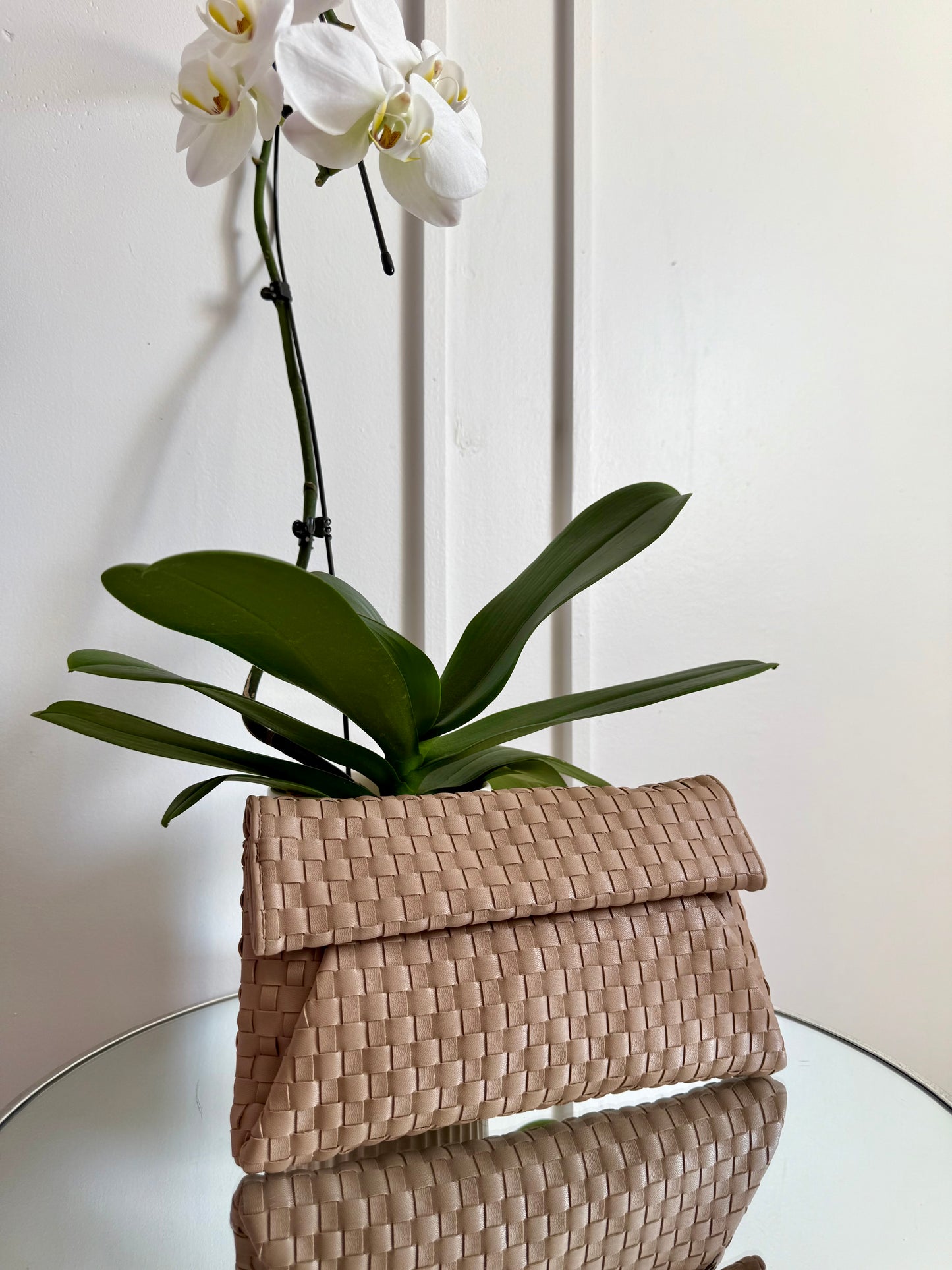 Pricilla Woven Clutch Bag- Available in 2 Colors