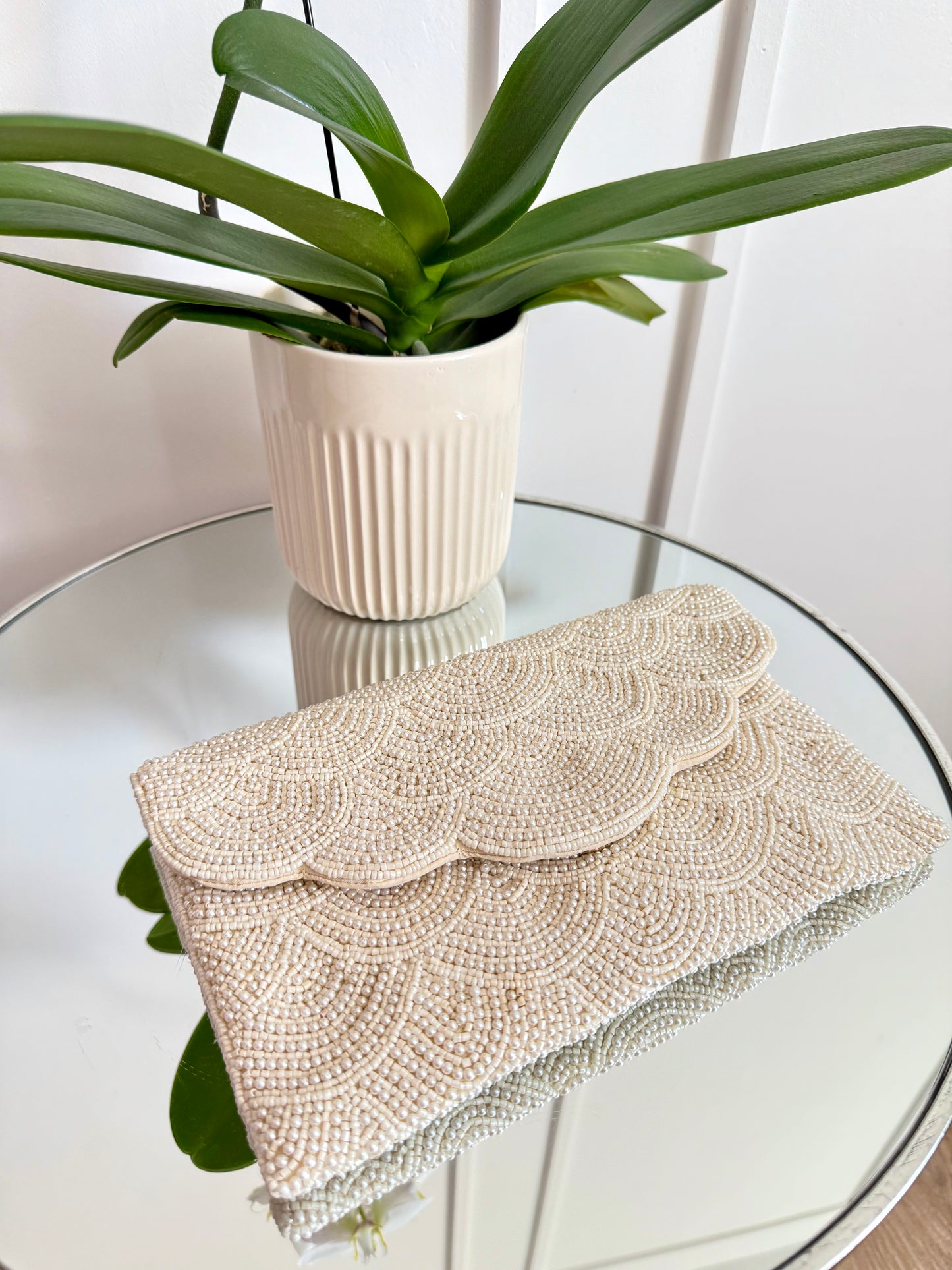 Handmade Linzy Clutch Bag- Available in 2 Colors