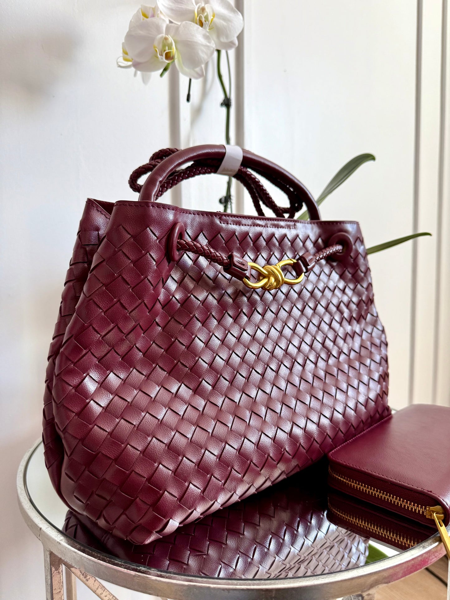 Marlene Woven Handbag-Available in 2 Colors