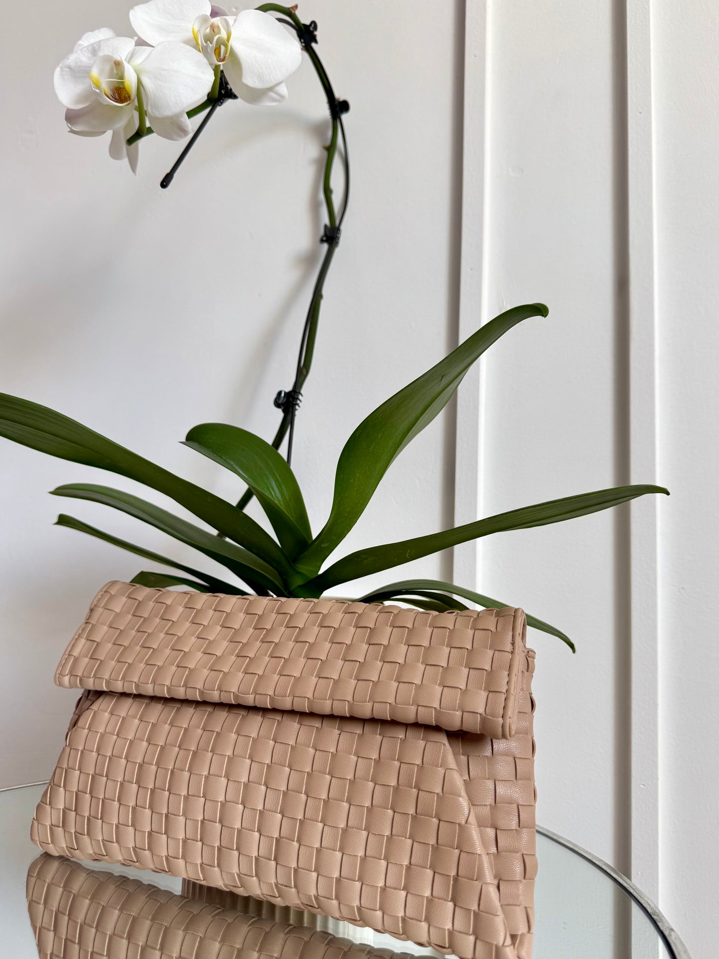 Pricilla Woven Clutch Bag- Available in 2 Colors