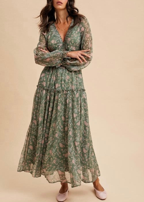 Harper Floral Maxi Dress