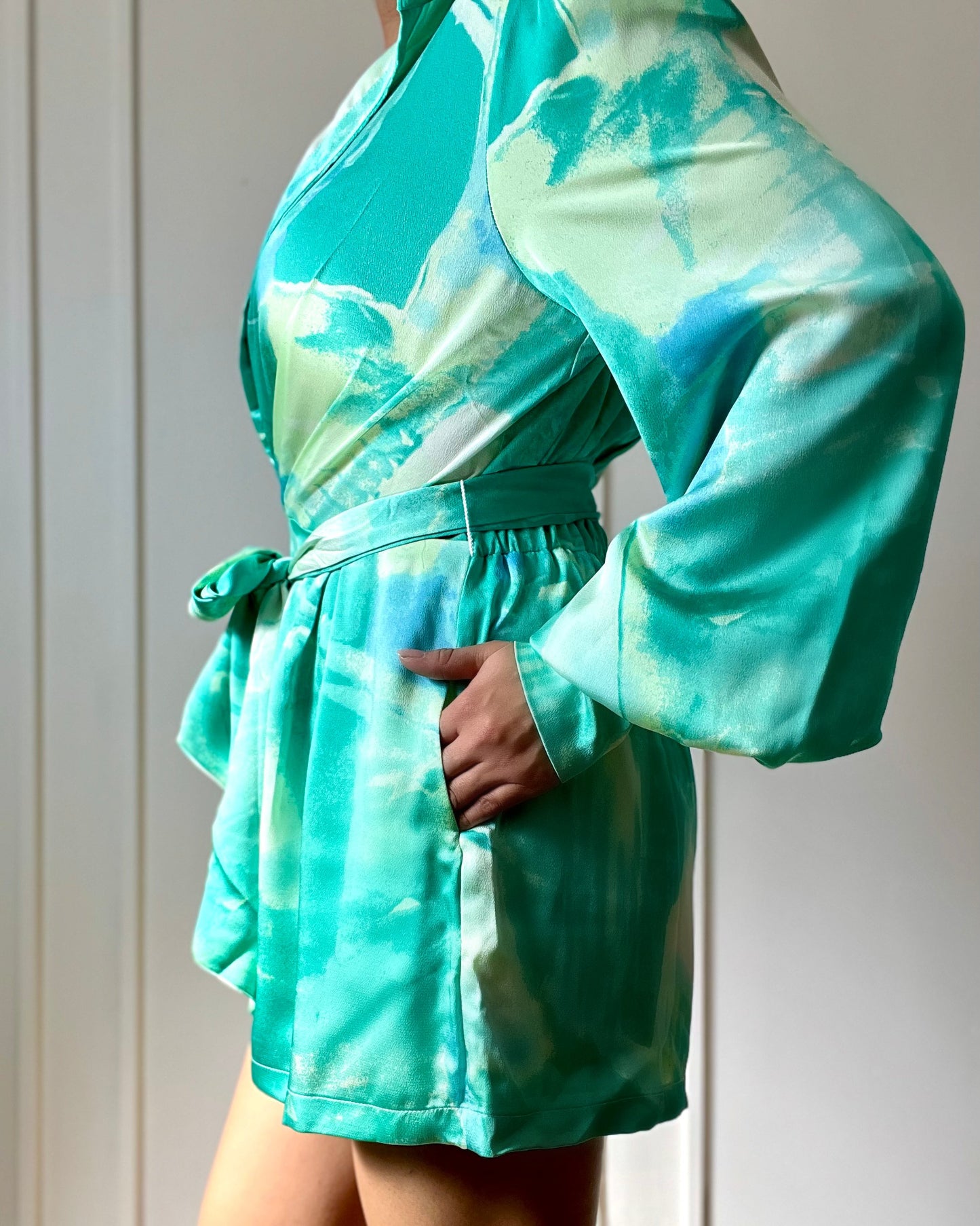 Ágata Shirt Tie Romper