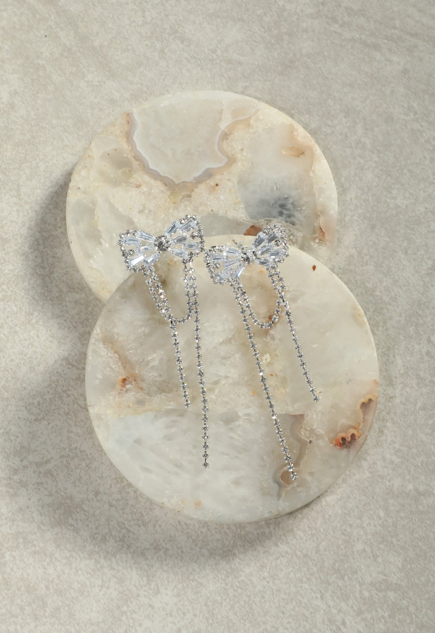 Bow Tassel Earrings