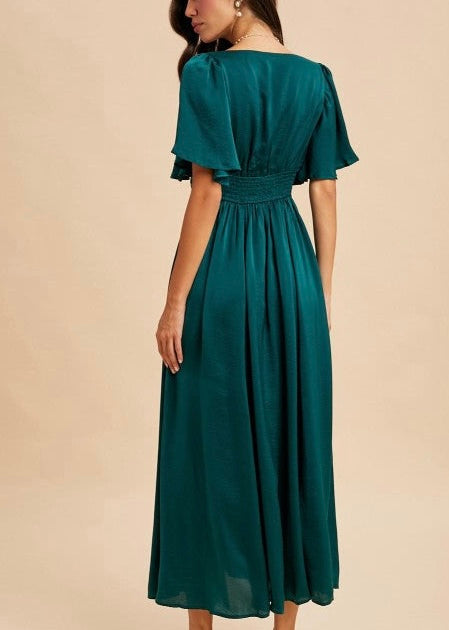 Susie Satin Maxi Dress