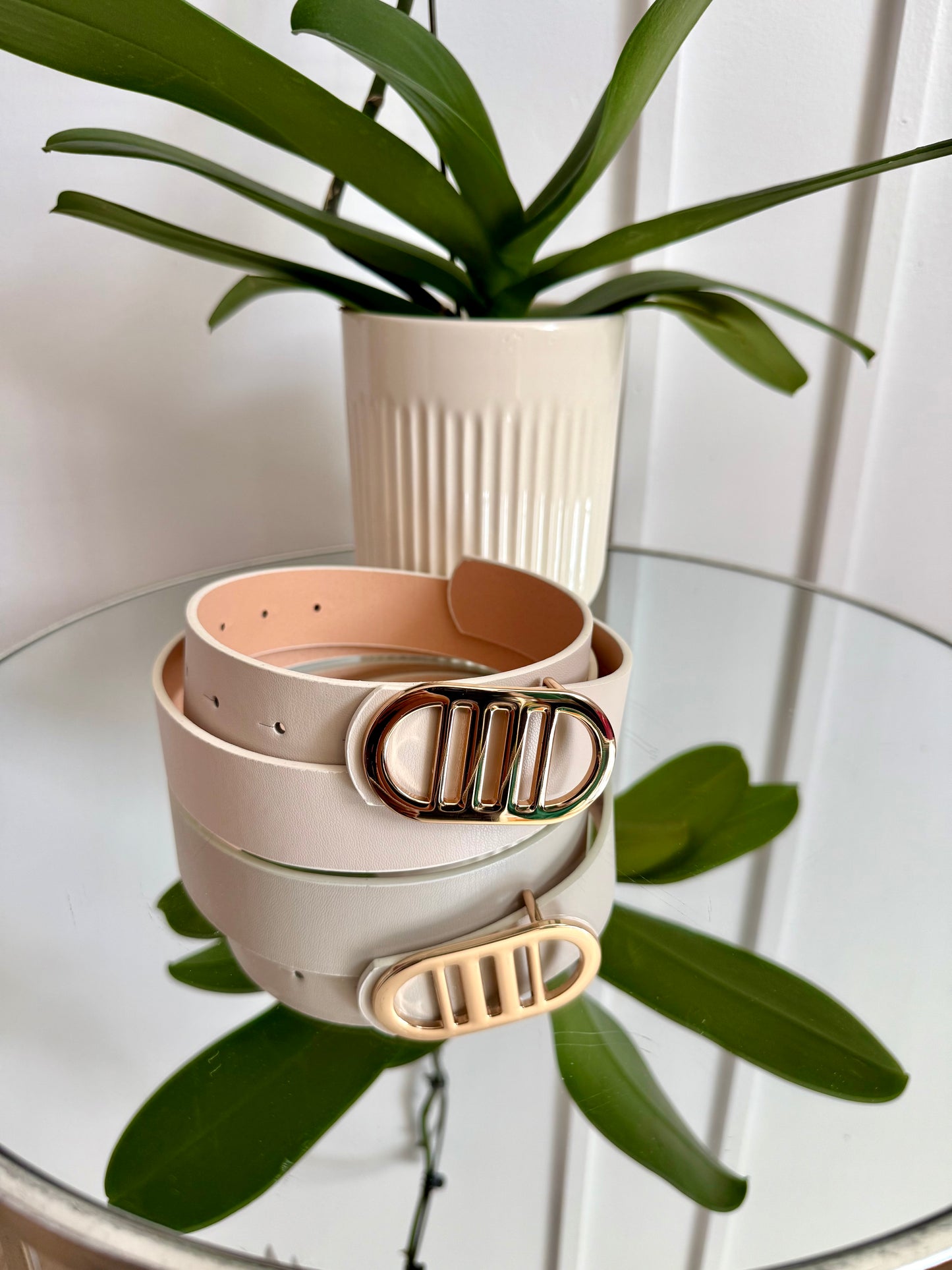 Martina Gold Buckle Belt