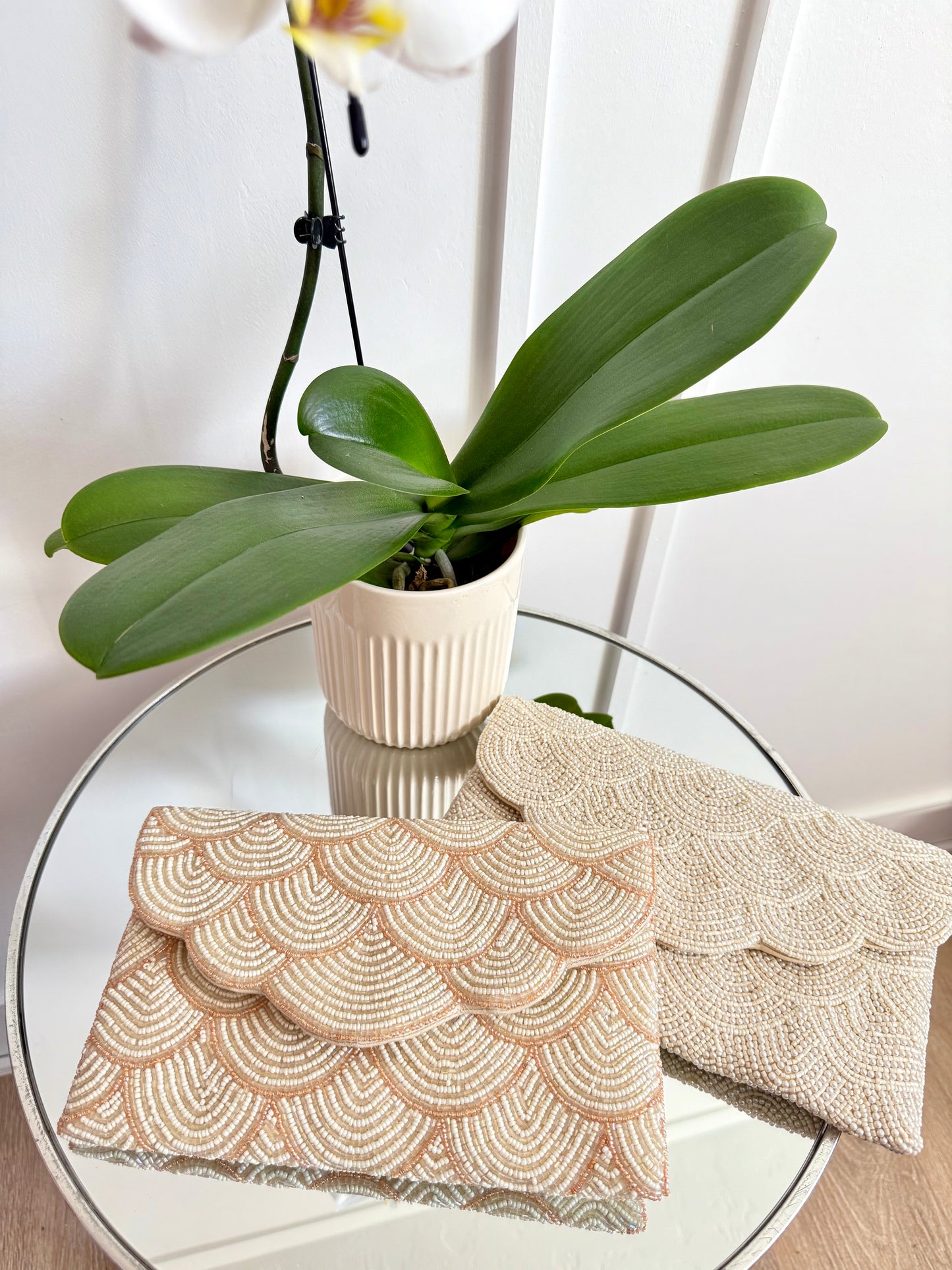 Handmade Linzy Clutch Bag- Available in 2 Colors