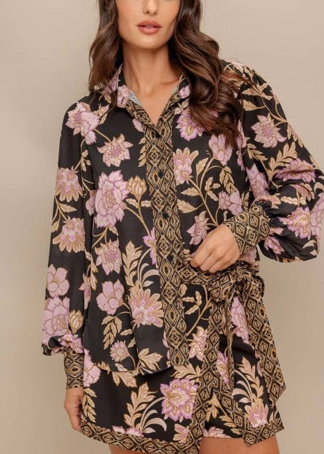Alina Floral Top