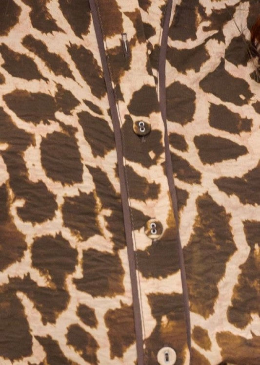 Leah Leopard Top