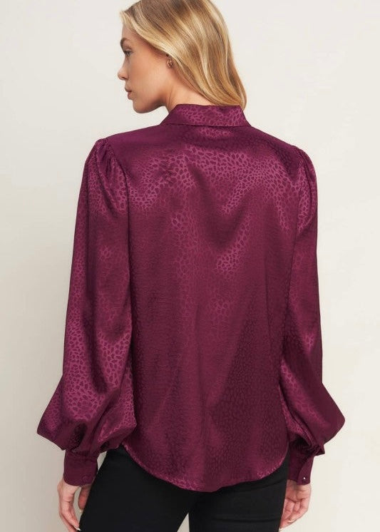 Teresa Jewel Button Top