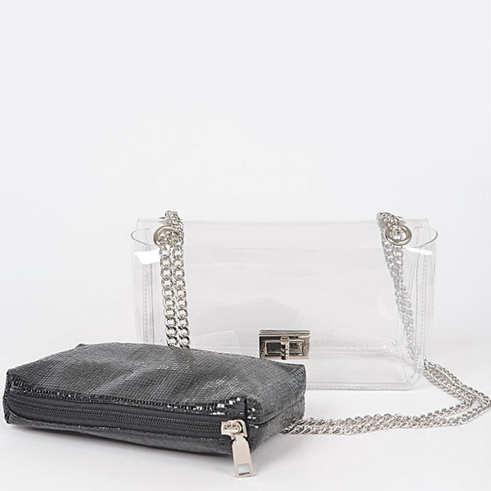 Koko Clear 2-in-1 Crossbody Bag