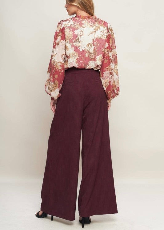 Eve Woven Wide Leg Pants