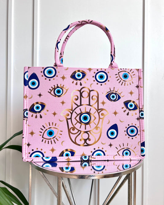 Samara Hamsa Tote Bag