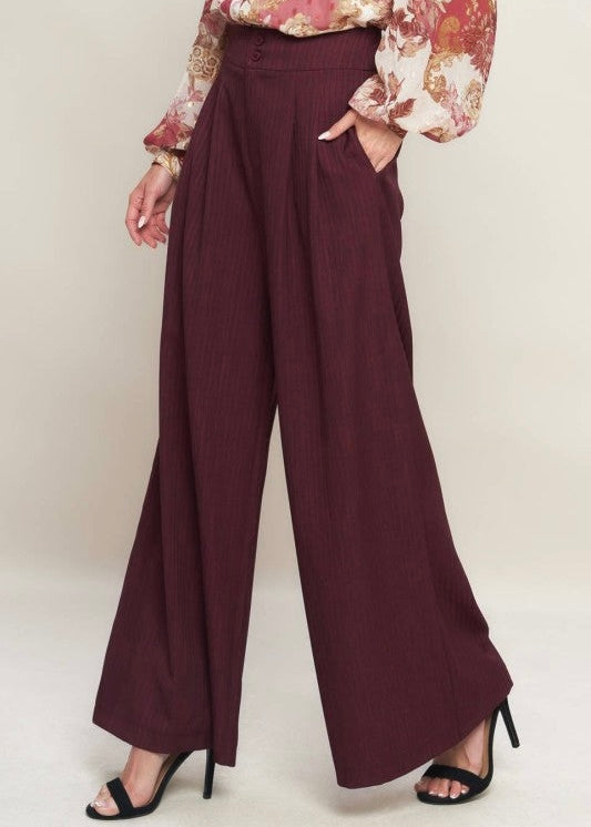Eve Woven Wide Leg Pants