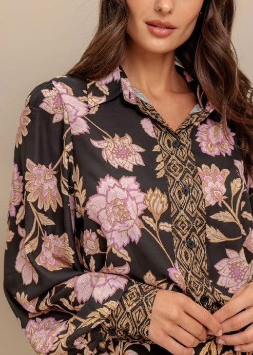 Alina Floral Top