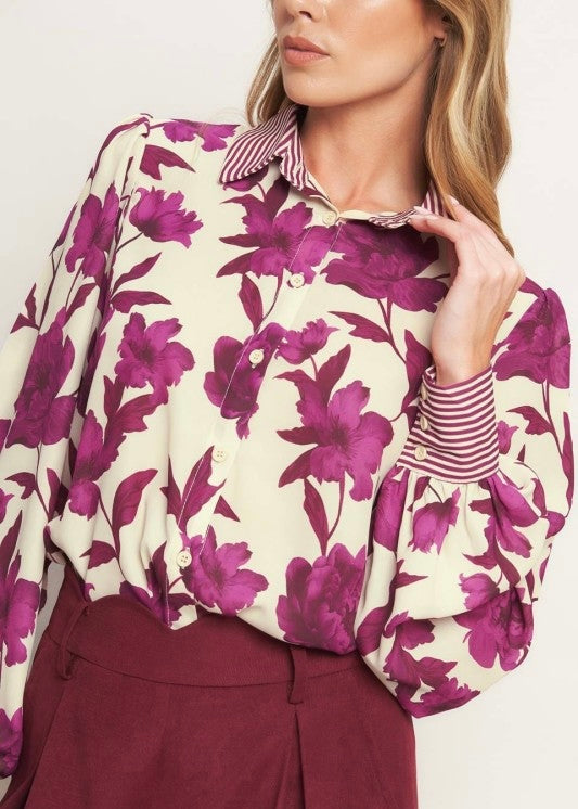 Courtney Floral Top