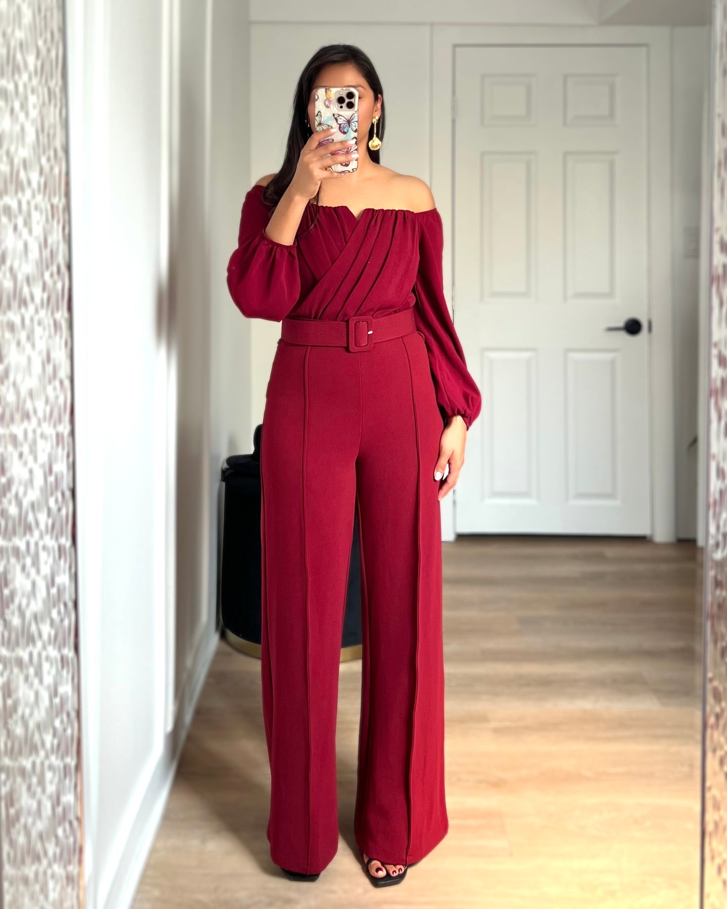 Red Rose Jumpsuit