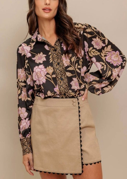 Alina Floral Top