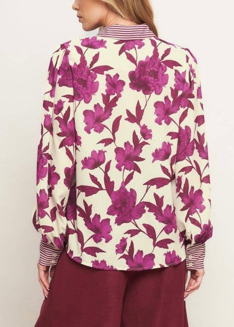 Courtney Floral Top