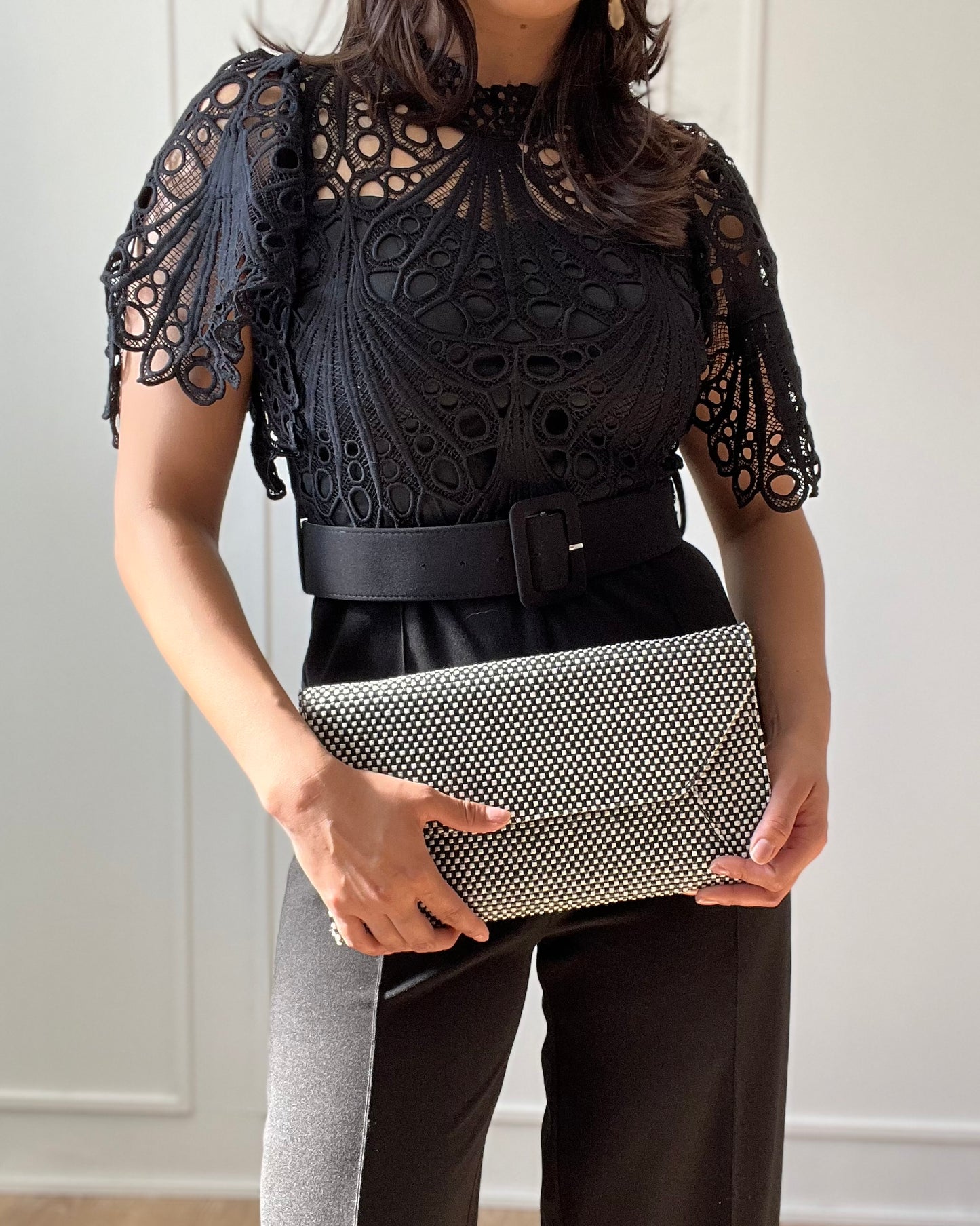 Elegant Black Lace Jumpsuit