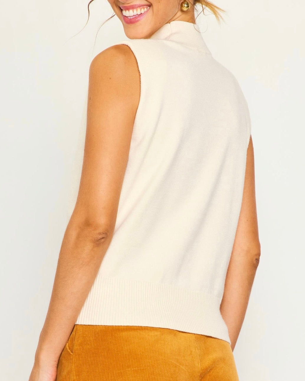 Sarah Sleeveless Knit Top