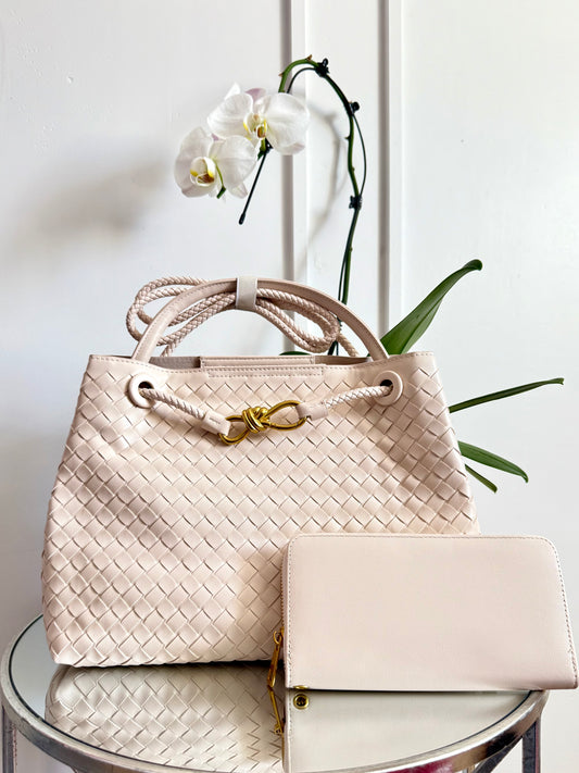 Marlene Woven Handbag-Available in 2 Colors