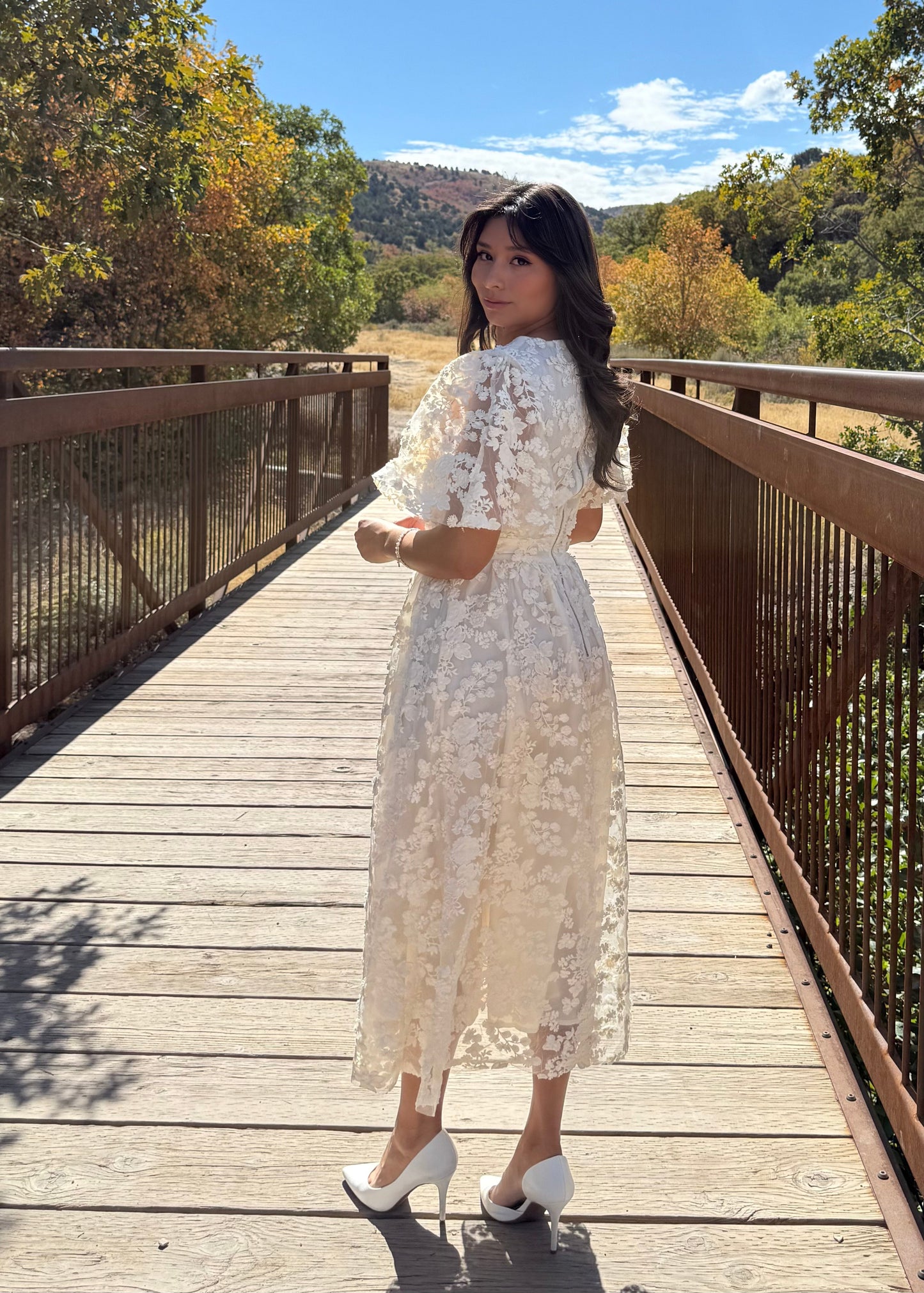 Marielle Vintage Floral Dress