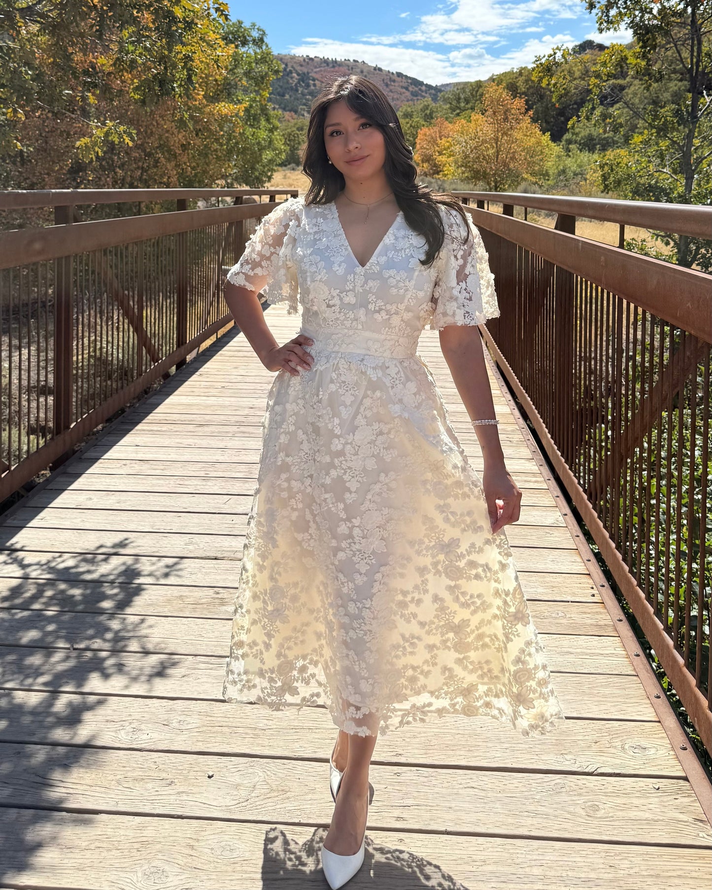 Marielle Vintage Floral Dress