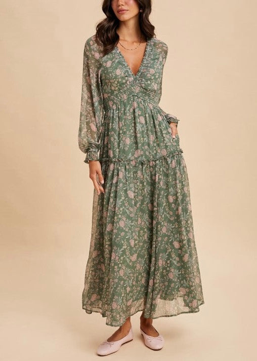 Harper Floral Maxi Dress