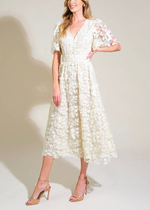 Marielle Vintage Floral Dress