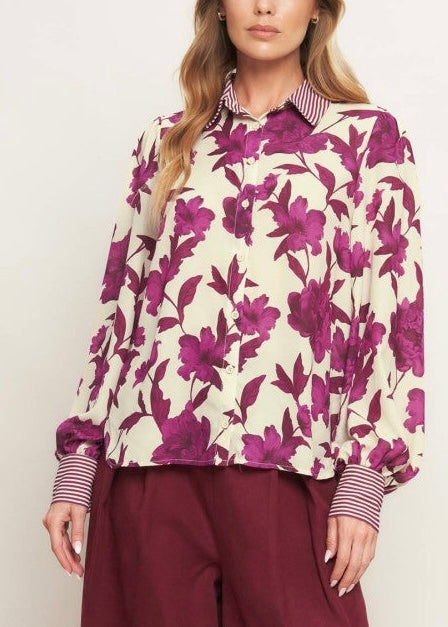 Courtney Floral Top