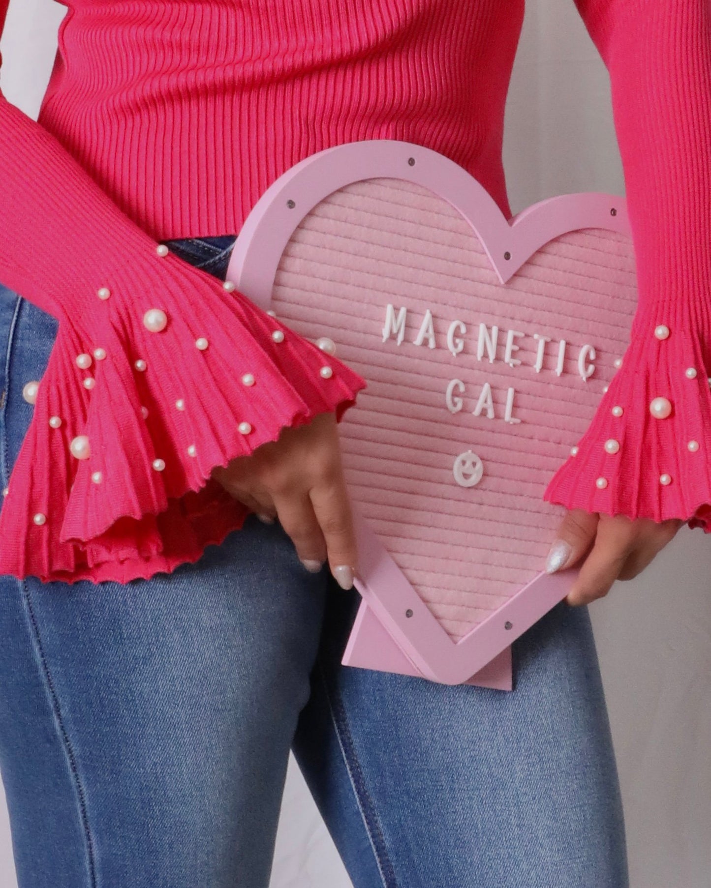 Darlene Pearl Sleeve Top