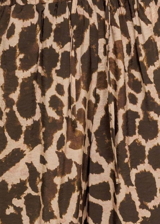 Leah Leopard Pants
