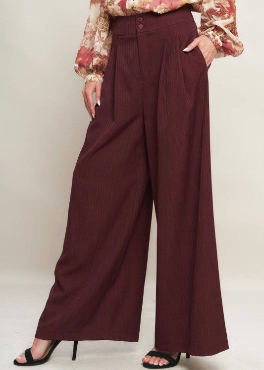 Eve Woven Wide Leg Pants